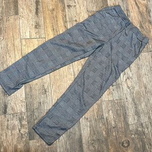 SHEIN comfy plaid work pants